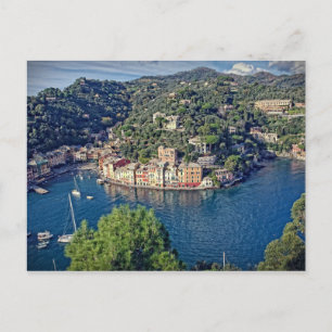 Portofino, Italia de carte postale ci-dessus