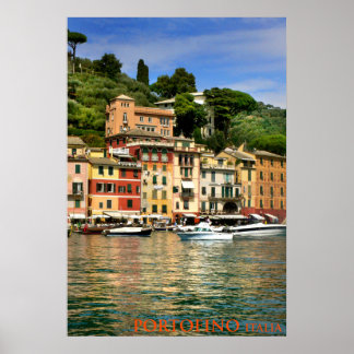 portofino italia poster