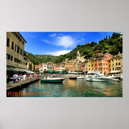portofino italia poster (Voorkant)