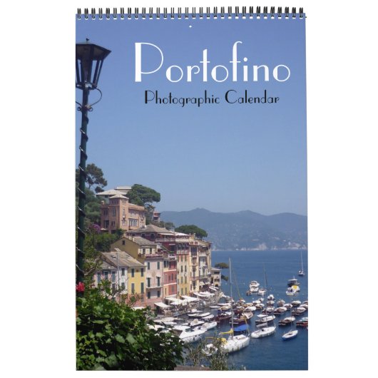portofino italië kalender (Hoes)