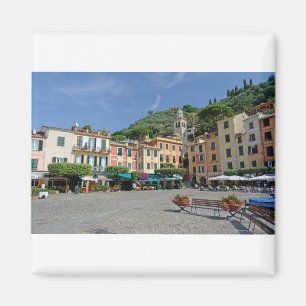 Portofino, Italië. Portofino Village Square Magneet