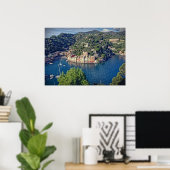 Portofino, Italie - Poster (Bureau à domicile)