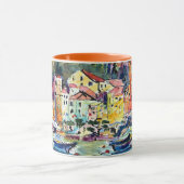 Portofino Italie Voyage Artsy Mug (Centre)