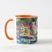 Portofino Italie Voyage Artsy Mug (Gauche)