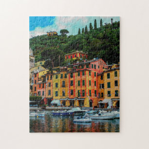 Portofino Italy Riviera Europe Travel Legpuzzel