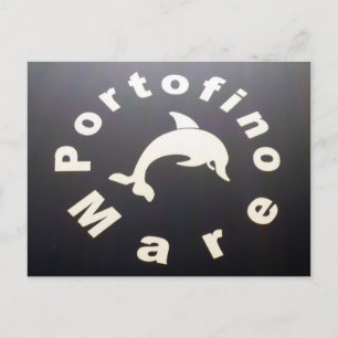 portofino mare black briefkaart