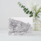 Portofino romantique, Italie Carte postale (Debout devant)