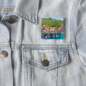 Portofino Vierkante Button 5,1 Cm (In situ)