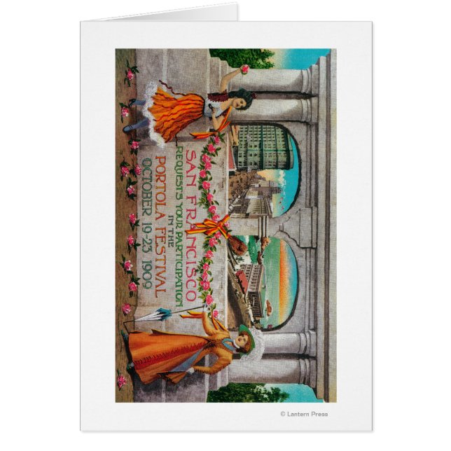 Portola Festival Advertisment (vrouwen) (Voorkant)