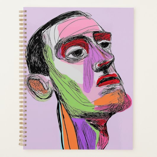 Portrait Abstrait d'un homme (Devant)