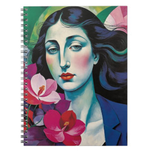 Portrait Abstrait Journal carnet