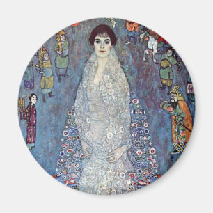 Portrait Baroness Elisabeth Bacchofen Echt, Klimt Magneet
