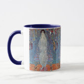 Portrait Baroness Elisabeth Bacchofen Echt, Klimt Mok (Links)
