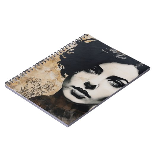 Portrait Collage | Journal de notes (Côté gauche)