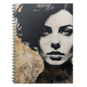 Portrait Collage | Journal de notes (Devant)