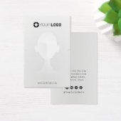 Portrait cool unique logo personnalisé écran d'ore (Bureau)