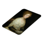 Portrait dacht Josepha Bayeu (d.1812) vrouw te zij Magneet (Linkerzijde)