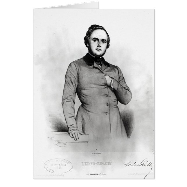 Portrait d'Alexander Ledru-Rollin (Devant)