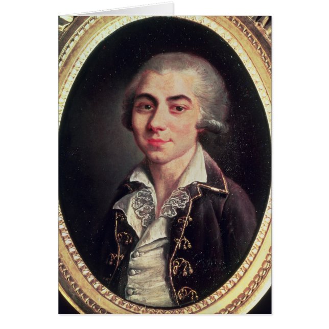 Portrait d'André Chenier (Devant)
