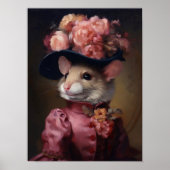 Portrait d'animal victorien, Impression d'animal h (Devant)
