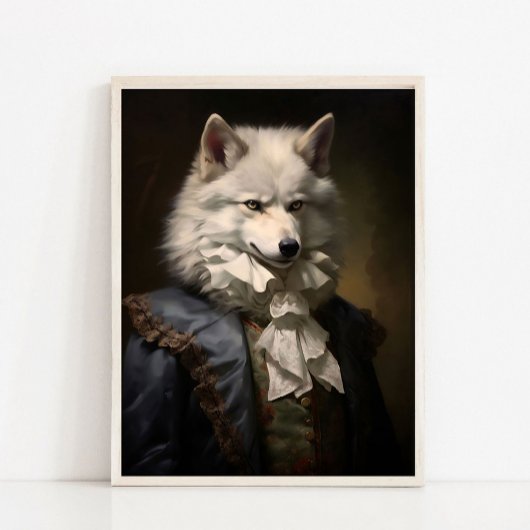 Portrait d'animal victorien, Impression d'animal h