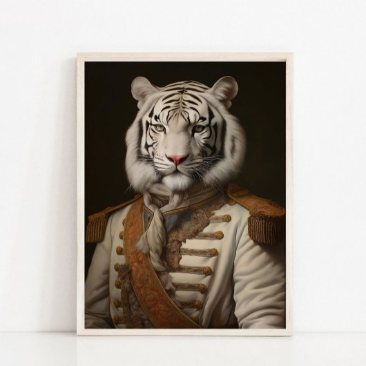Portrait d'animal victorien, Impression d'animal h