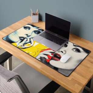 Portrait d'art pop double