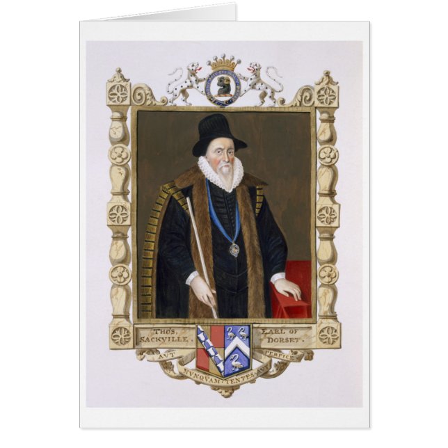Portrait de 1536-1608) ęrs barons de Thomas (Devant)