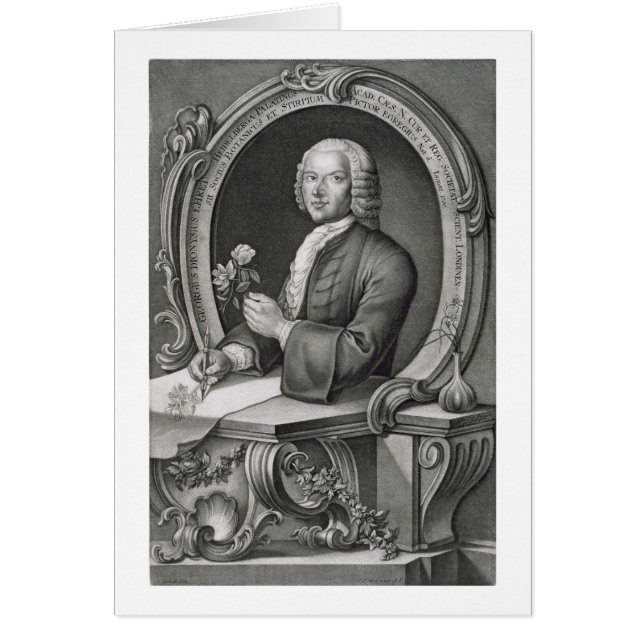 Portrait de 1710-70) engrav de Georg Dionysius (Devant)