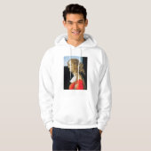 Portrait de Botticelli d'un sweat - shirt à (Devant entier)