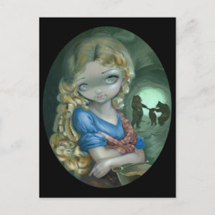 "Portrait de Boucle d'Or" Carte postale