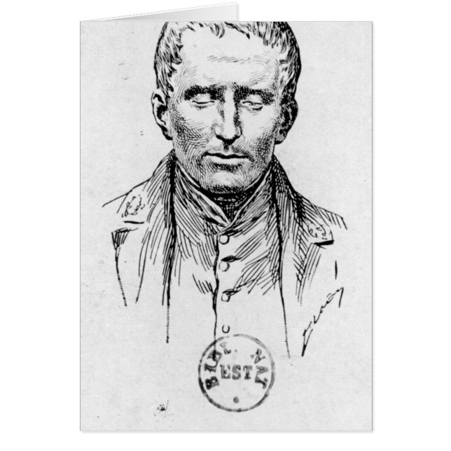 Portrait de braille de Louis (Devant)