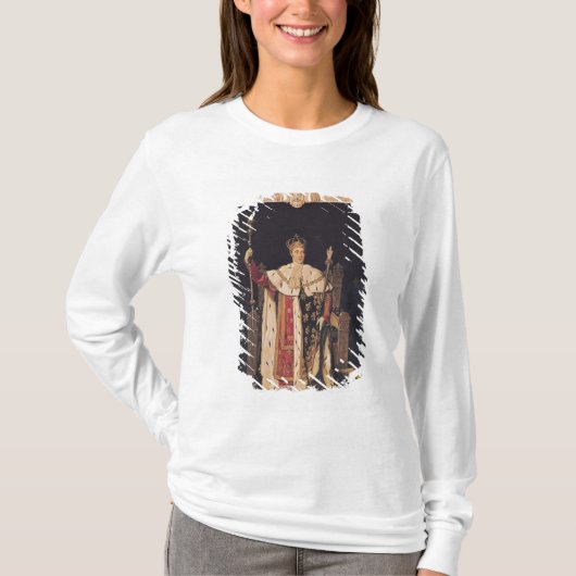 Portrait de Charles X dans des robes longues de (Devant)