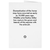 Portrait de cheval (Dos)