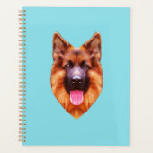 Portrait de chien berger allemand (Devant)