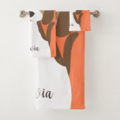 Portrait de chien marron et blanc mignon (En situation)