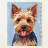 Portrait de chien Terrier du Yorkshire (Dos)