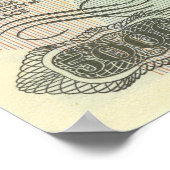 Portrait de Chopin sur affiche de la monnaie polon (Coin)