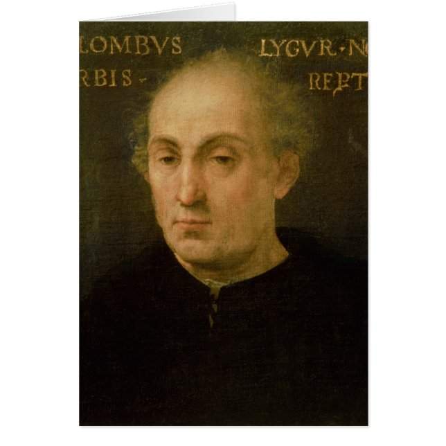 Portrait de Christophe Colomb (Devant)