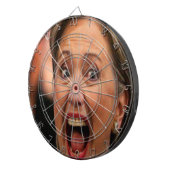 Portrait de Cible de flechettes politique de (Devant droit)