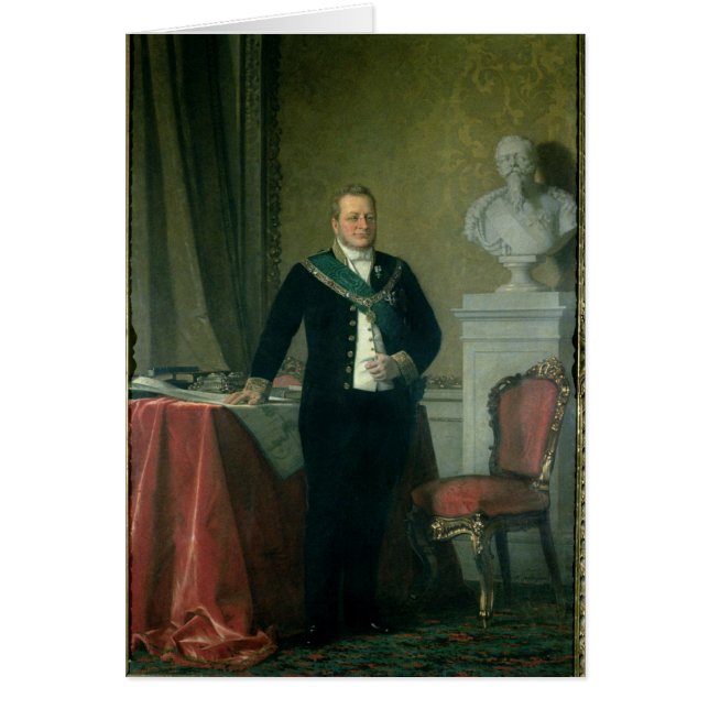 Portrait de compte Camillo Berso de Cavour (Devant)