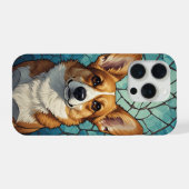 Portrait de Corgi Amical (Verso Horizontal)