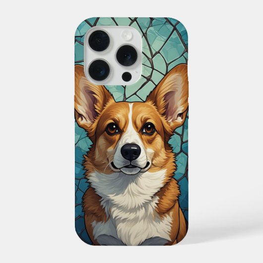 Portrait de Corgi Amical (Verso)