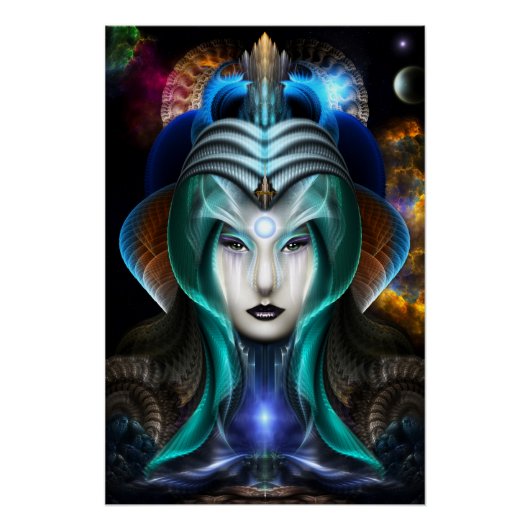 Portrait De Cyiria Perfect Poster (Devant)