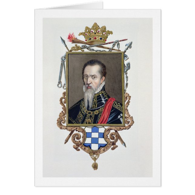 Portrait de duc de Ferdinand Alvarez De Toledo (Devant)