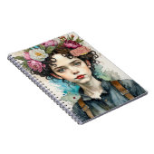 Portrait de Edith C'est un cahier de belle vie (Côté Droit)