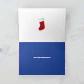 Portrait de famille, carte de voeux pliée de 5" x (Intérieur)