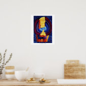 Portrait de famille moderne impression d'art (Cuisine)
