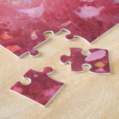 Portrait de femme de puzzle coloré (Côté)