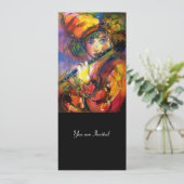 Portrait de flûtiste Programme de soirée masquée (Debout devant)